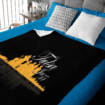 Discover Tulsa Jazz Logo Baby Blankets