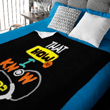 Discover That How Do I Know Sir Kollywood Tamil Cinema Comedy Design Baby Blankets