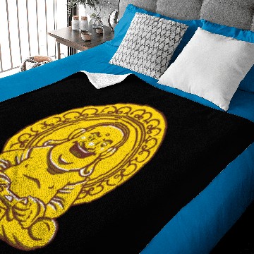 Discover Zen Meditation Yoga Buddha Omm Baby Blankets