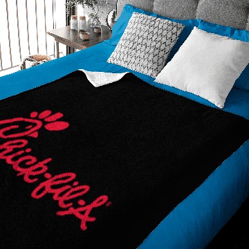 Discover Chick-fil-A Logo Food Restaurant Baby Blankets