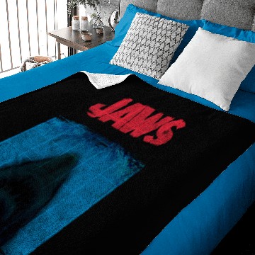 Discover Jaws Distressed Movie Poster Baby Blankets