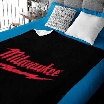 Discover MILWAUKEE POWER TOOLS LOGO Baby Blankets