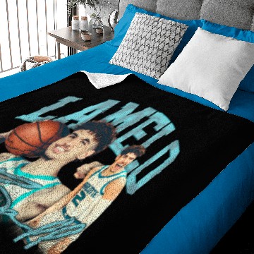 Discover LaMelo Ball Vintage - Lamelo Ball - Baby Blankets