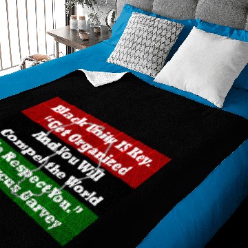 Discover Marcus Garvey Unity Baby Blankets