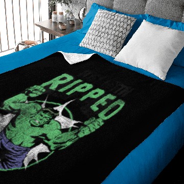 Discover Marvel Hulk Getting Ripped Baby Blankets