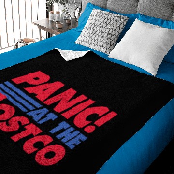 Discover Panic at the Costco - Panic - Double Sided Mineral Wash Baby Blankets