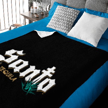 Discover Awesome FuryTees Santo Spirits Blanco Tequila 5 Unisex Baseball Tees Baby Blankets