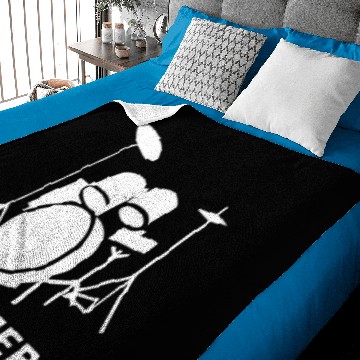 Discover DRUMMER DRUM KIT INDIE ROCK MUSIC Baby Blankets