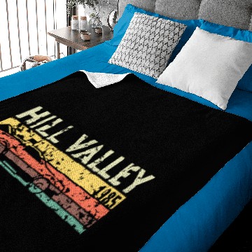 Discover Hill Valley 1985 - Back To The Future - Baby Blankets