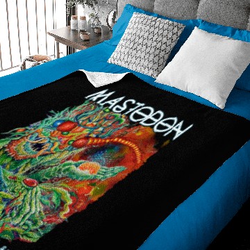 Discover Mastodon Men's Once More Round The Sun Baby Blankets Black