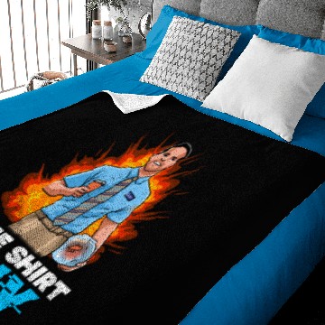 Discover Blue Baby Blankets Guy - Ryan Reynolds - Baby Blankets