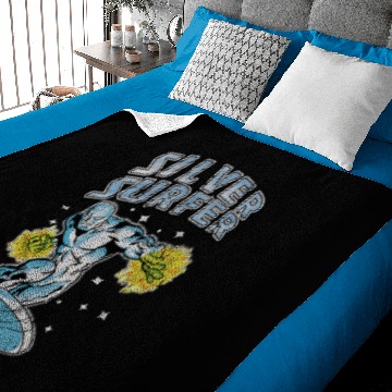Discover Vintage Silver Surfer - Silver Surfer - Baby Blankets