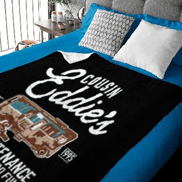 Discover Cousin Eddie s RV Maintenance Shitters Too Full Baby Blankets