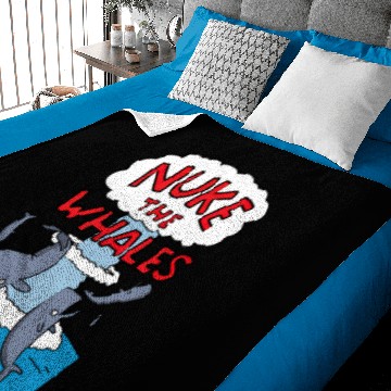 Discover Nuke The Whales - Simpsons - Baby Blankets