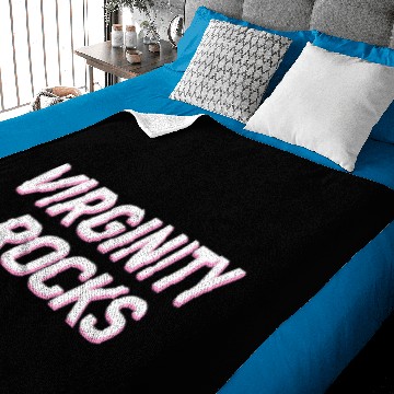 Discover Virginity Rocks 2 Baby Blankets