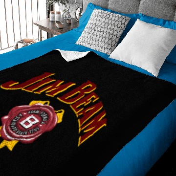 Discover Jim Beam Whisky Design Baby Blankets