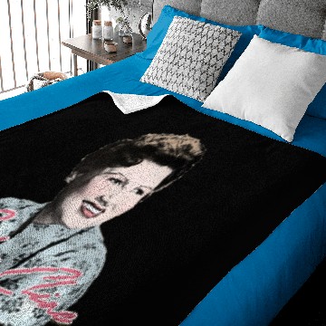 Discover Patsy Cline / Retro Styled Fanart Design - Patsy Cline - Baby Blankets