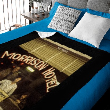 Discover The Doors Unisex Baby Blankets: Morrison Hotel