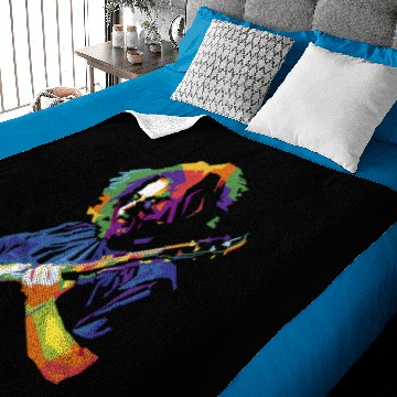 Discover Jerry Garcia Baby Blankets