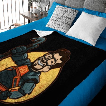 Discover Lambda Boy II - Half Life - Baby Blankets