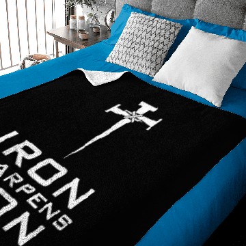 Discover IRON SHARPENS IRON - Iron Sharpens Iron - Baby Blankets