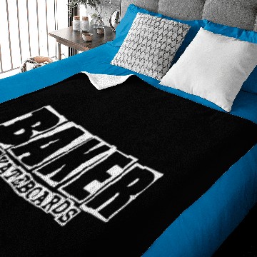 Discover Baker Skateboards Baby Blankets