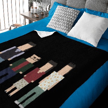 Discover 8-Bit Seinfeld - Seinfeld - Baby Blankets