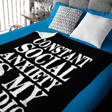 Discover Anxiety Amazon Logo Baby Blankets