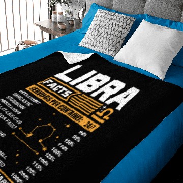 Discover Libra Birthday Facts Baseball Baby Blankets