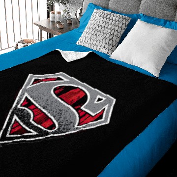 Discover Superman Logo Grunge Baby Blankets