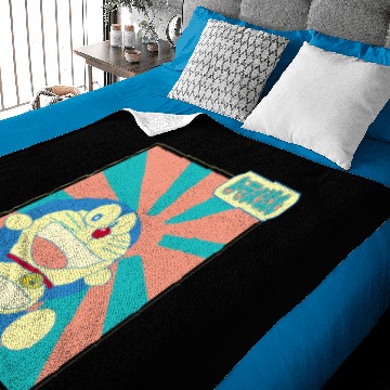 Discover Doraemon Retro Style - Doraemon - Baby Blankets
