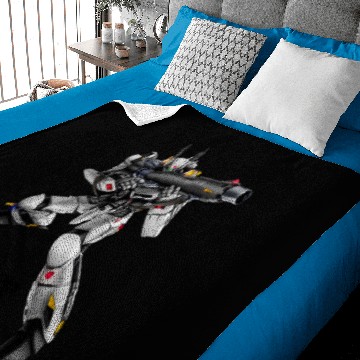 Discover VF1S - Robotech - Baby Blankets