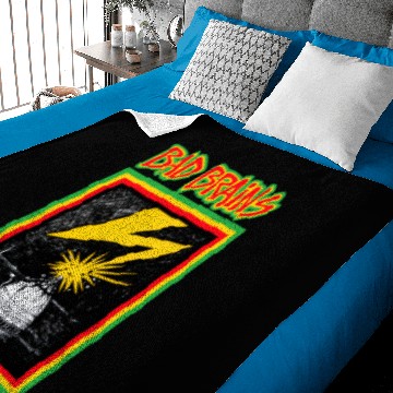 Discover bad brains Baby Blankets