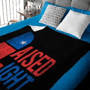 Discover Raised Right Vintage Republican Baby Blankets