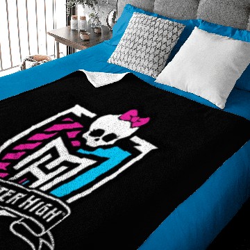 Discover monster high logo Baby Blankets