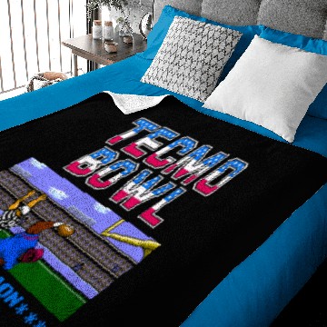 Discover Tecmo Bowl Champion 1989 Baby Blankets