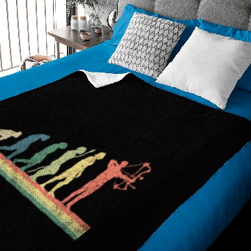 Discover Archery Archer Evolution Retro Gift Baby Blankets
