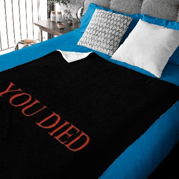 Discover YOU DIED Bloodborne Dark Souls Zip Baby Blankets