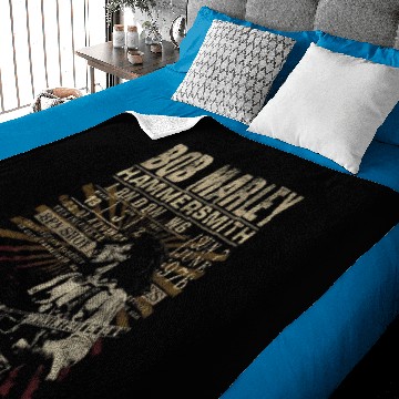 Discover Bob Marley Unisex Eco-Baby Blankets: Hammersmith '76