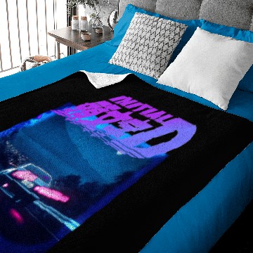 Discover Initial D Neon AE86 Classic Baby Blankets