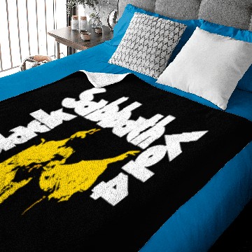 Discover Black Sabbath Concert Baby Blankets