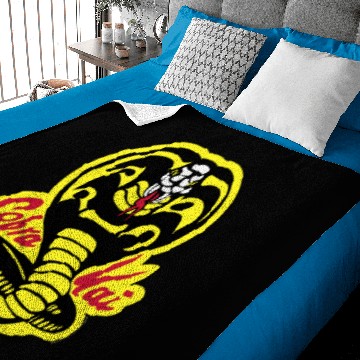 Discover Cobra Kai 3 Original Logo Pullover Baby Blankets
