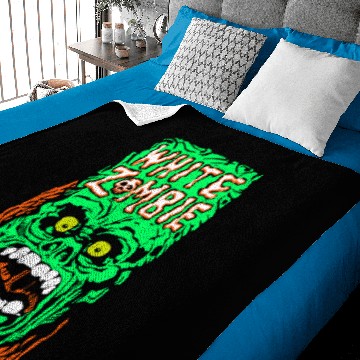 Discover Rob Zombie White Zombie Band Baby Blankets