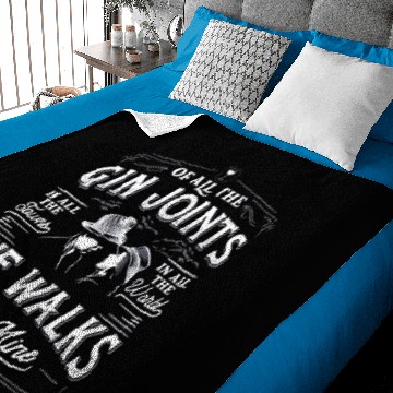 Discover GIN JOINTS - Casablanca - Baseball Jerseys Baby Blankets