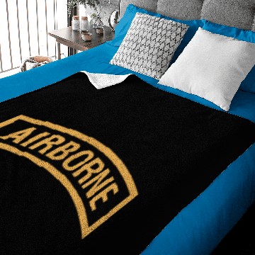 Discover Army Airborne Tab 20162 Baby Blankets