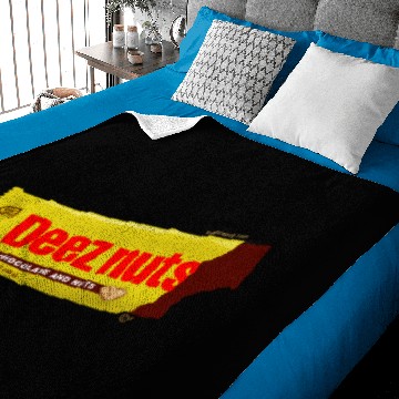 Discover Deez Nuts (candy bar) Baby Blankets