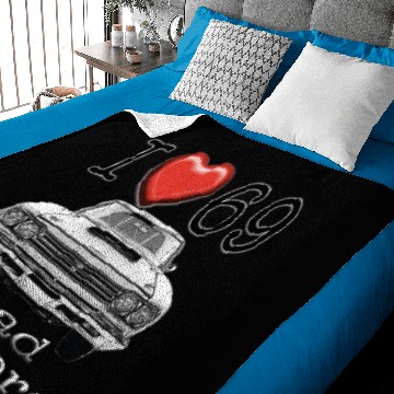 Discover 1969 Road Runner Baby Blankets