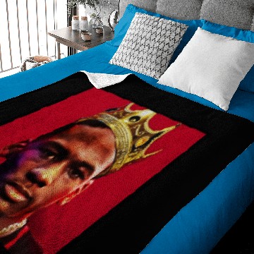 Discover Michael Jordan Crown Baby Blankets