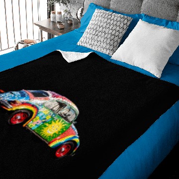 Discover Volkswagen Bug Lover Baby Blankets