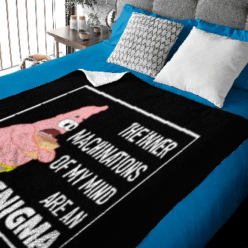 Discover SpongeBob SquarePants - Patrick Star - Enigma Baby Blankets